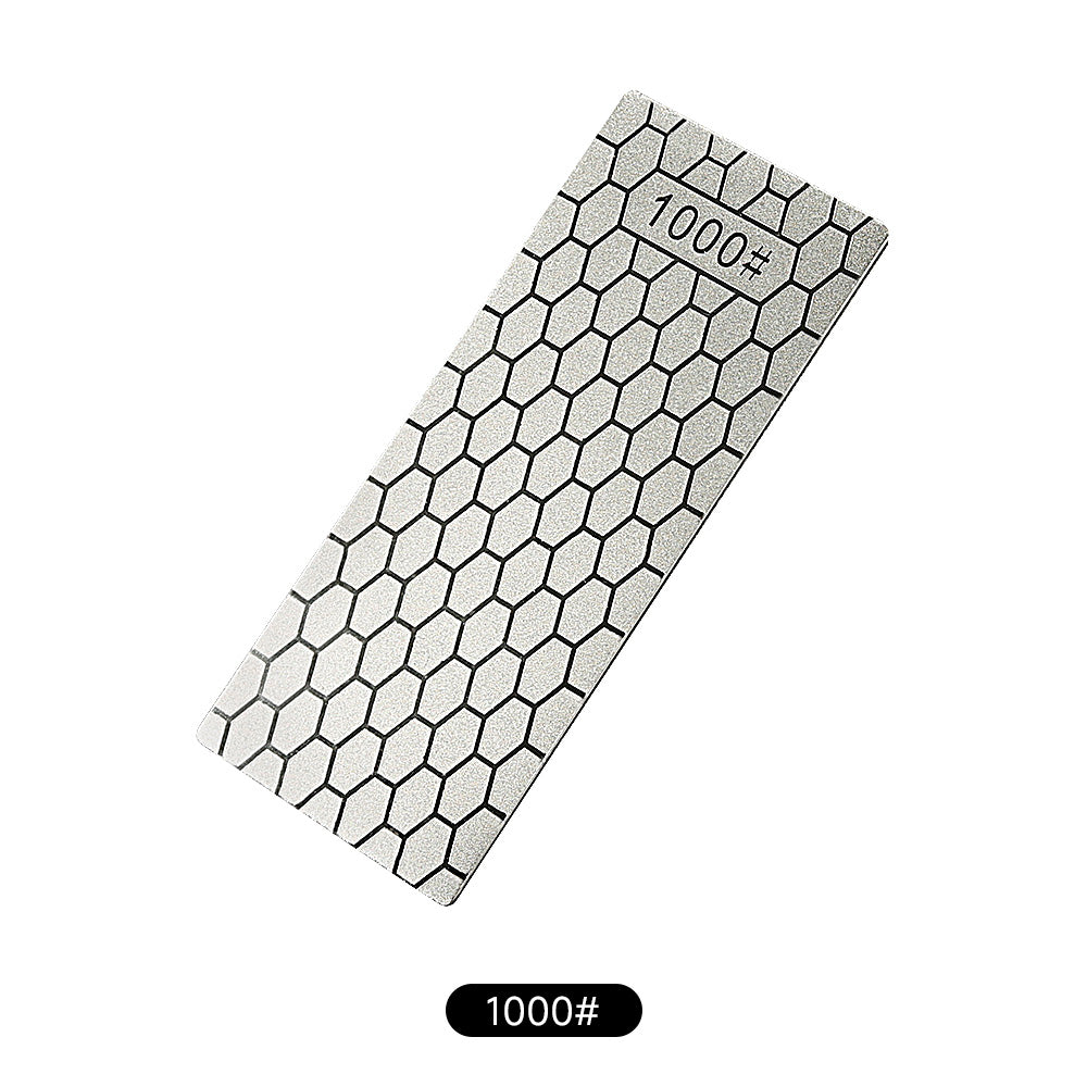 Diamond Stone Set - Coarse/Med/Fine 400-600-1000 Grit for Sharpening Knives & Tools, Diamond Lapping Plate Kit