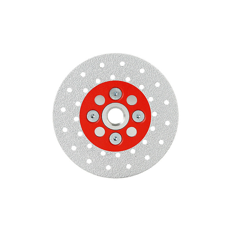 4"/4.5"/5" /7"/9"(100-230mm) Double-Sided Diamond Grinding Discs - Cutting & Chamfering for Marble, Quartz, Granite & Tile - 5/8"-11 Thread Angle Grinder Blades