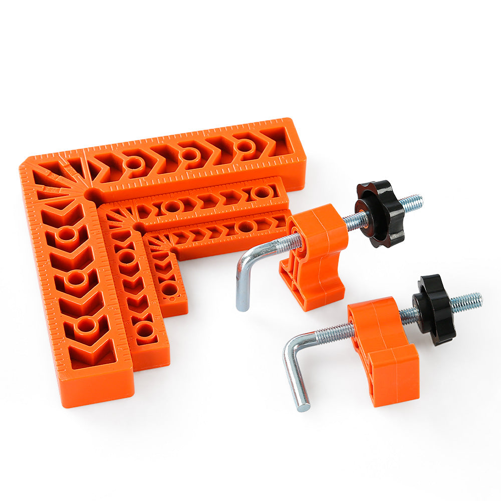 3PCS/set Right Angle Clamp Kit - for Woodworking, Photo Frames & Stone PositioningMulti-Surface Adjustable Fastener Tool