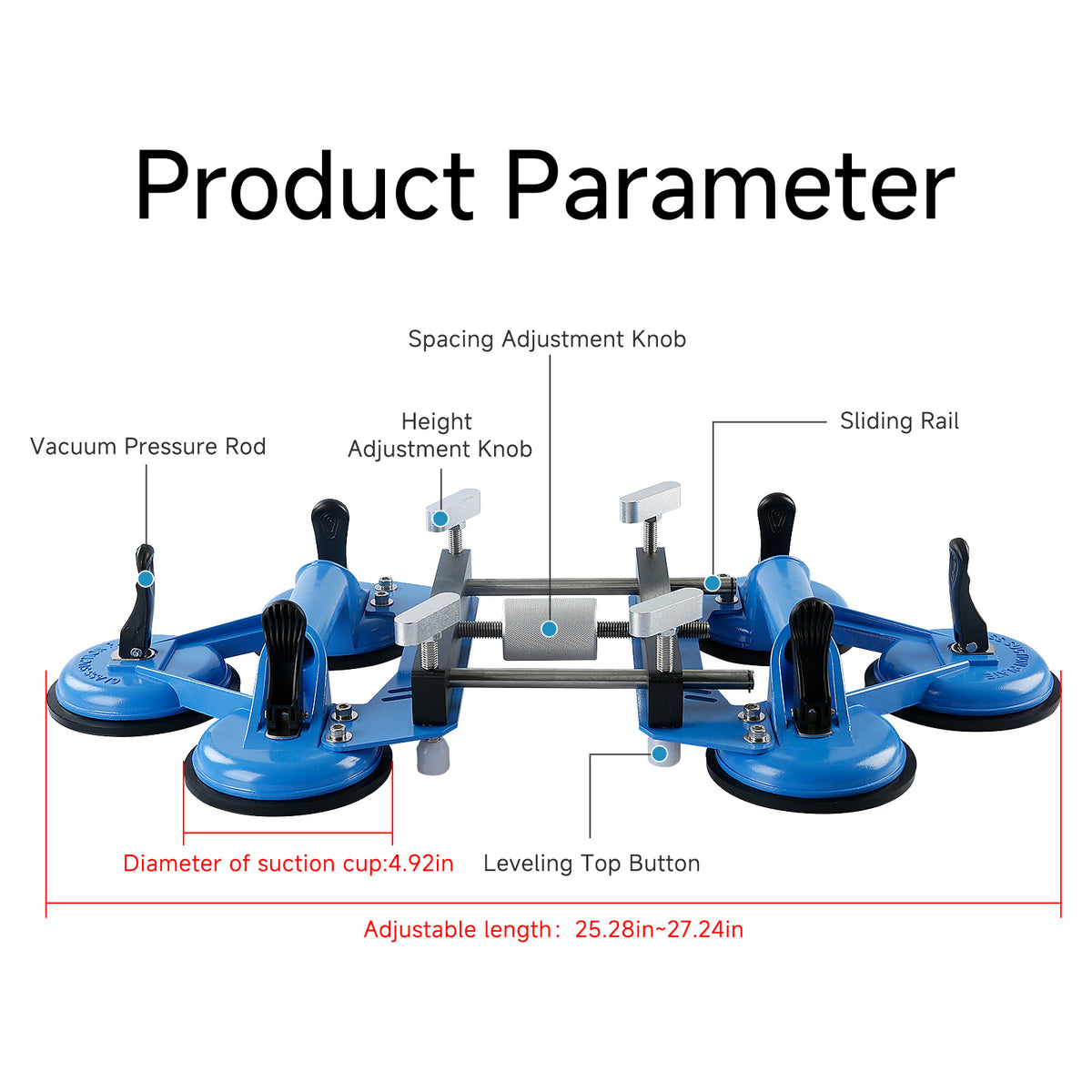 Heavy-Duty Stone Slab Joiner, Professional Tool for Seamless Joining of Stone Slabs, Wood Panels, Tiles, Marble & Stone Panels