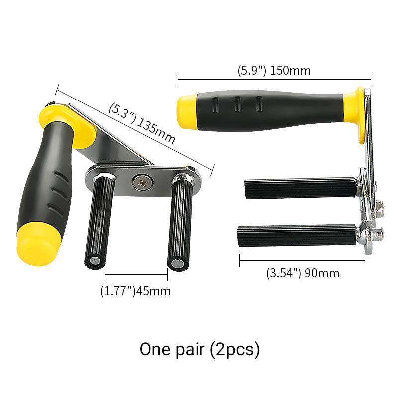 45mm Lifting Clamp - Multi-Material Grip for Glass, Stone, Wood & Aluminum Doors/Windows - Heavy-Duty Hand Tool with Non-Slip Pads Hardware