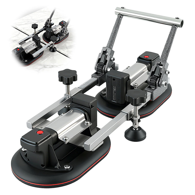 Heavy Duty Electric Suction Cup Splicer Worktop Tensioner Leveling Joint Tool Large Slabs Stone Tiles Stone Panel Installation