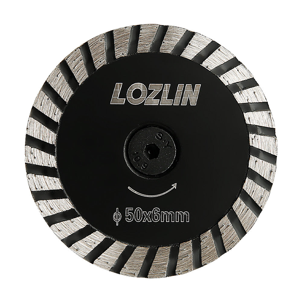3PCS 2" (5cm) Diamond Mini Saw Blades - Precision Cutting & Engraving for Marble, Granite & Stone - Straight Grinder Mounted Stone Carving Tools