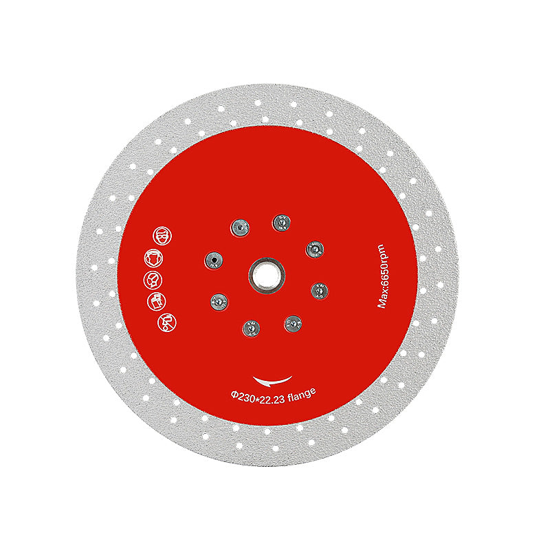 4"/4.5"/5" /7"/9"(100-230mm) Double-Sided Diamond Grinding Discs - Cutting & Chamfering for Marble, Quartz, Granite & Tile - 5/8"-11 Thread Angle Grinder Blades