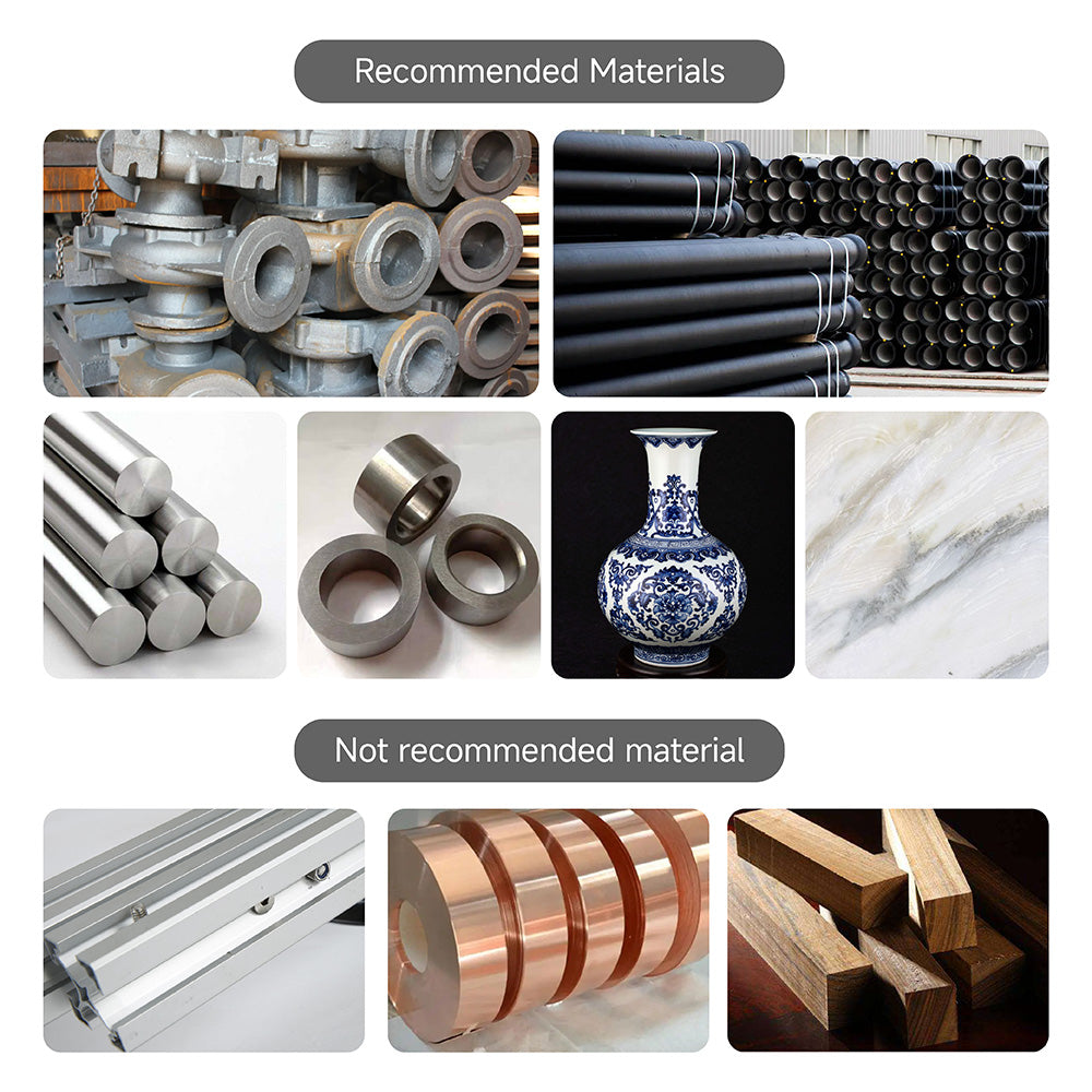 6mm Shank Diamond Grinding Head Set - Rotary Tool Bits for Metal Grinding, Stone Carving & Steel Deburring Engraving Tools