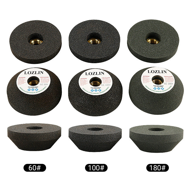 3PCS Diamond Grinding Wheels - for Marble, Granite, Tile & Metal - Angle Grinder Wheels for Trimming, Chamfering & Surface Grinding