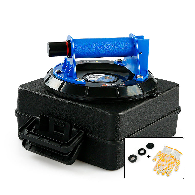 8Inch Double-Thickness Heavy Duty Vacuum Suction Cups - 510lbs/230kg Lift Capacity for Glass, Granite, Quartz & Tile - Lifter with Anti-Slip Grip