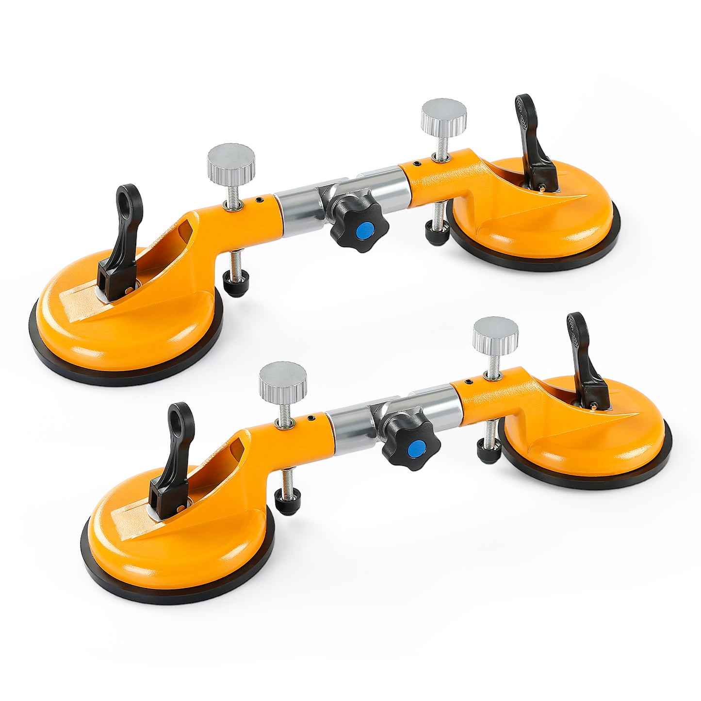 2PCS 90°-270° Adjustable Suction Cup Alignment Jig - Seamless Splicing & Leveling Tool for Granite, Tile & Stone Countertops - Professional Grade Installation Kit