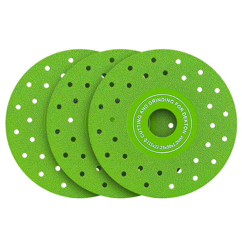 LOZLIN 115mm Diamond saw blades for cutting and grinding tile and marble, 45 degree chamfered diamond saw blades