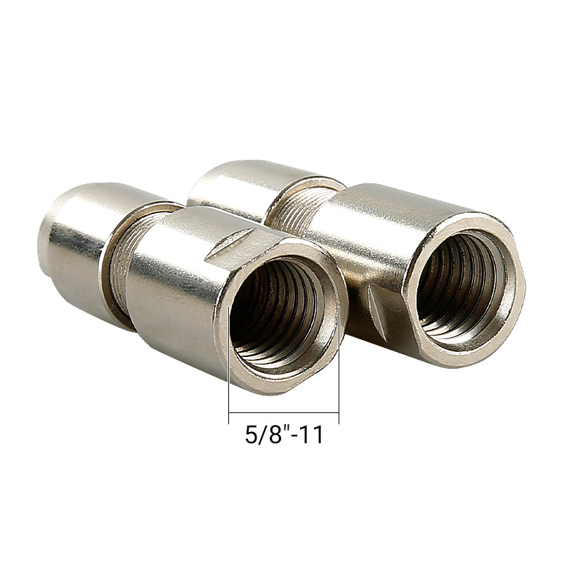 1/8"/1/4" (3MM/6MM) Angle Grinder to Straight Grinder Conversion Kit - Dual Collet Grinding Head for Carving/Polishing/Cutting, Compatible w/ Standard Angle Grinders