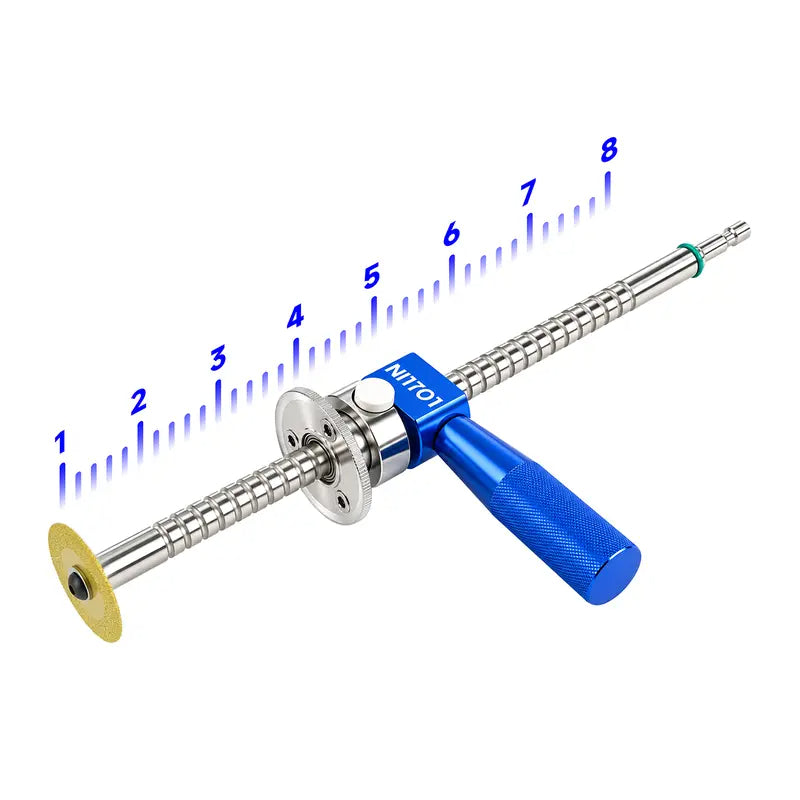 LOZLIN Portable Multi-Function Pipe Cutter, Adjustable Inner Wall Cutting Tool for PVC and Drain Pipes, Home DIY Tool