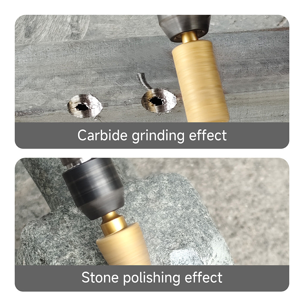 6mm Shank Diamond Grinding Head Set - Rotary Tool Bits for Metal Grinding, Stone Carving & Steel Deburring Engraving Tools