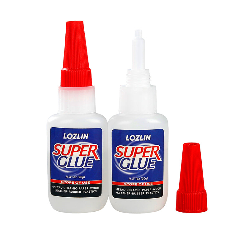 3PCS Super Strong Glue - Works on Plastic, Metal, Glass, Wood, Ceramic & More - Flexible Durable Repair Adhesive for Shoes/Furniture/DIY