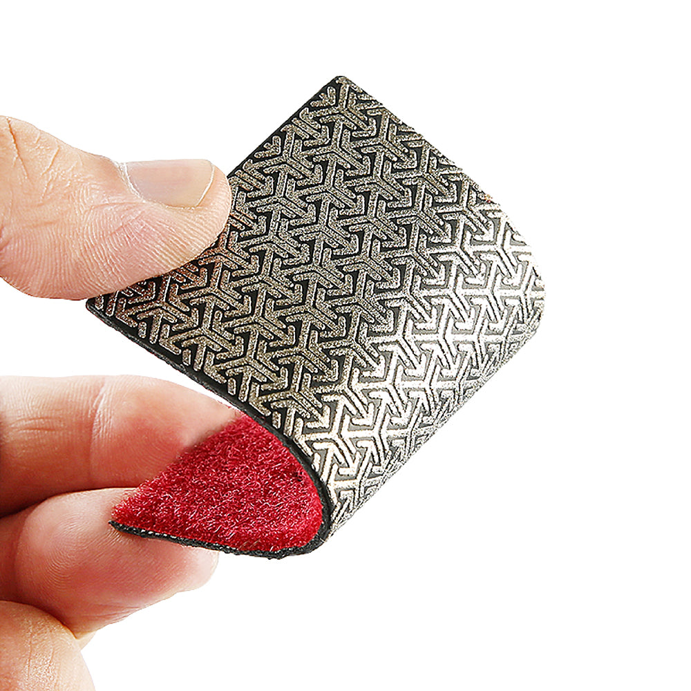 4PCS Diamond Hand Pads, Grinding Polishing Pads for Stone, Tile, Glass, Marble - Eraser Tool for Trimming & Finishing