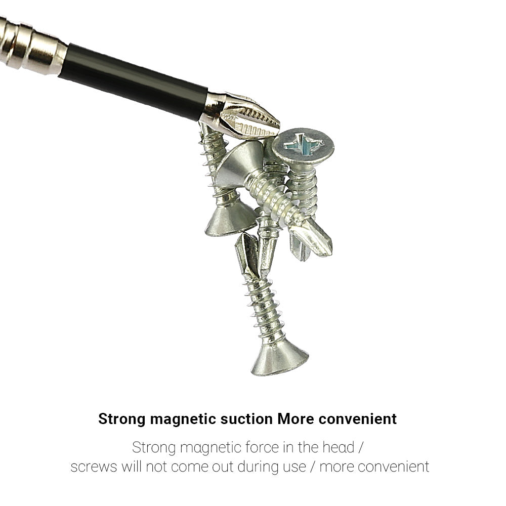 K5 Impact-Resistant and Non-Slip Bit,Impact Driver Bit Set,Titanium Alloy Impact Non-Slip Cross Head,High Magnetic Screwdriver Drill Bit