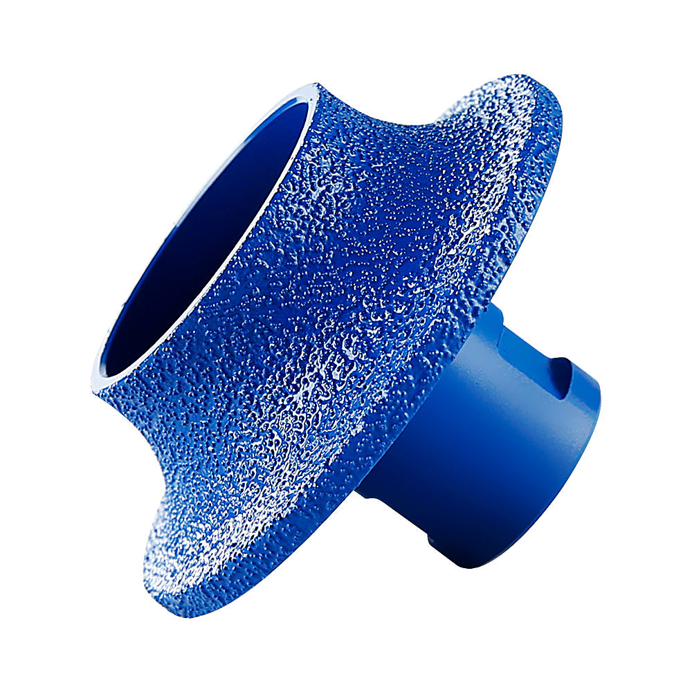 Diamond Trimming Wheels - French Edge Blades for Marble, Granite - 5/8-11 Thread Angle Grinder Mounted Stone Grinding & Precision Edging Tools