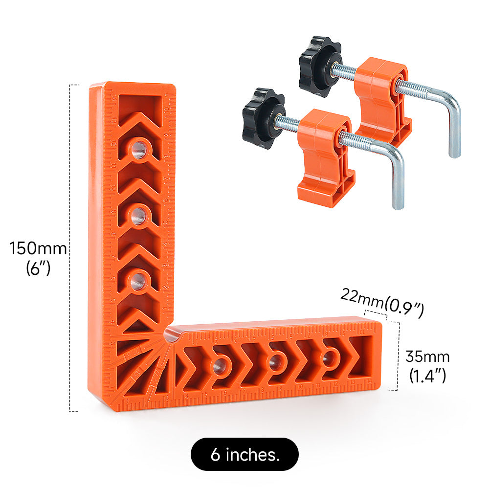 3PCS/set Right Angle Clamp Kit - for Woodworking, Photo Frames & Stone PositioningMulti-Surface Adjustable Fastener Tool