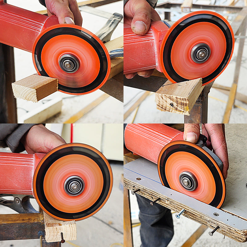 2PCS/5PCS 4.5" Carbide Saw Blades - Cut Wood w/Nails & Metal, Anti-Kickback Design - Angle Grinder Blades for Safe & Fast Cutting (115mm)
