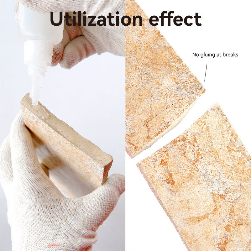 3PCS Super Strong Glue - Works on Plastic, Metal, Glass, Wood, Ceramic & More - Flexible Durable Repair Adhesive for Shoes/Furniture/DIY
