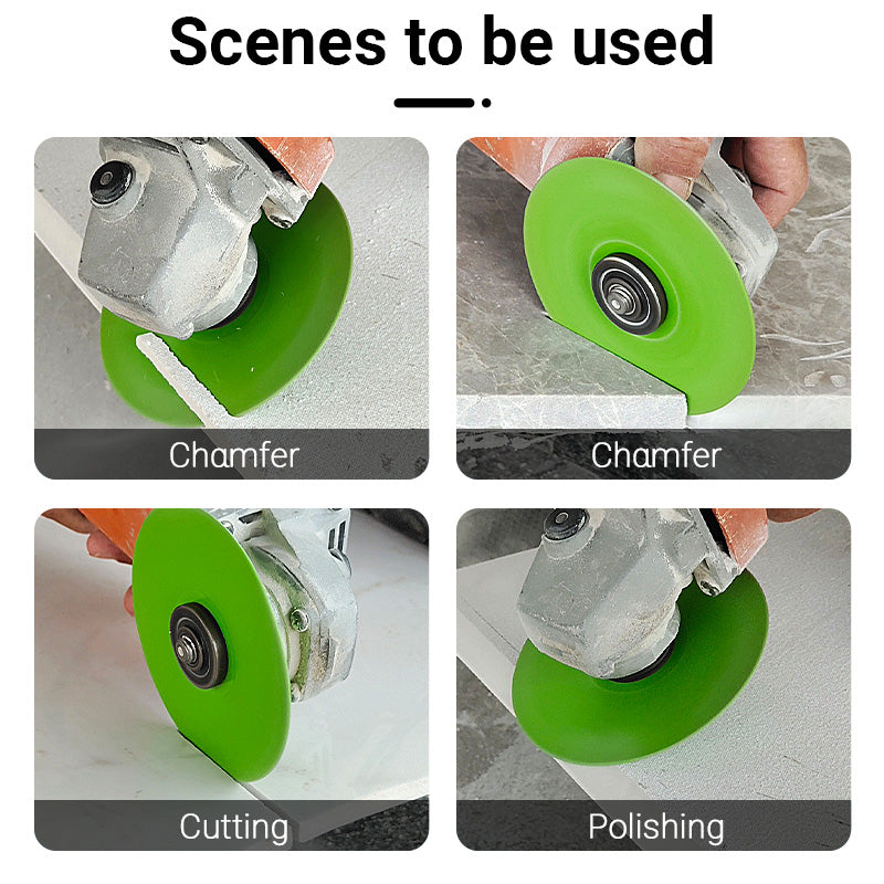 LOZLIN 4.5” /115mm 22.23 diameter of hole Rock plate flat grinding disc tile ceramic marble trimming 45 chamfering sanding saw blade extra wide fine sanding saw blade