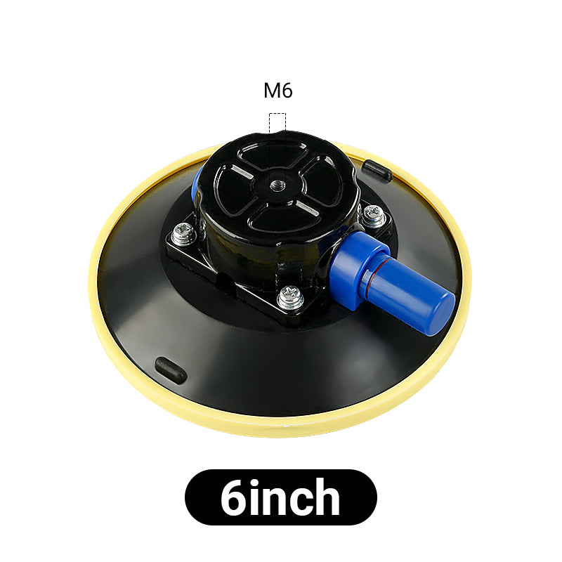 4.5" -6" Vacuum Suction Cup w/Hand Pump - Car Trunk Installer Tool for Auto Repair & DIY - Multi-Surface Lift for Glass/Tile/Stone