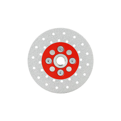 4"/4.5"/5" /7"/9"(100-230mm) Double-Sided Diamond Grinding Discs - Cutting & Chamfering for Marble, Quartz, Granite & Tile - 5/8"-11 Thread Angle Grinder Blades