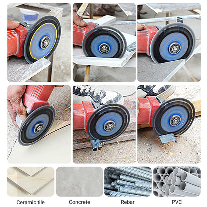 4.5"(115MM) Diamond Multi-purpose Saw Blades for Marble, Quartz, Stone, Tile, Metal, Plastic Angle Grinder Cutting Saw Blades