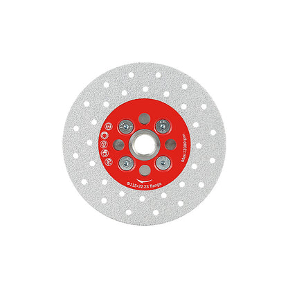 4"/4.5"/5" /7"/9"(100-230mm) Double-Sided Diamond Grinding Discs - Cutting & Chamfering for Marble, Quartz, Granite & Tile - 5/8"-11 Thread Angle Grinder Blades
