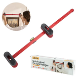 Quick Level Picture Hanger - Easy Wall Mounting Tool for Framed Artwork and Photos - Ideal for Home Decoration and DIY Projects