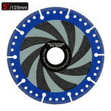 4,5"-5"-7"-9" (115-230 mm) Diamant-Trennblätter – Mehrmaterial-Winkelschleifscheiben für Metall, Stein, Marmor und Stahl/Eisen – Trockenschnitt-Sägeblätter