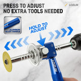 LOZLIN Portable Multi-Function Pipe Cutter, Adjustable Inner Wall Cutting Tool for PVC and Drain Pipes, Home DIY Tool