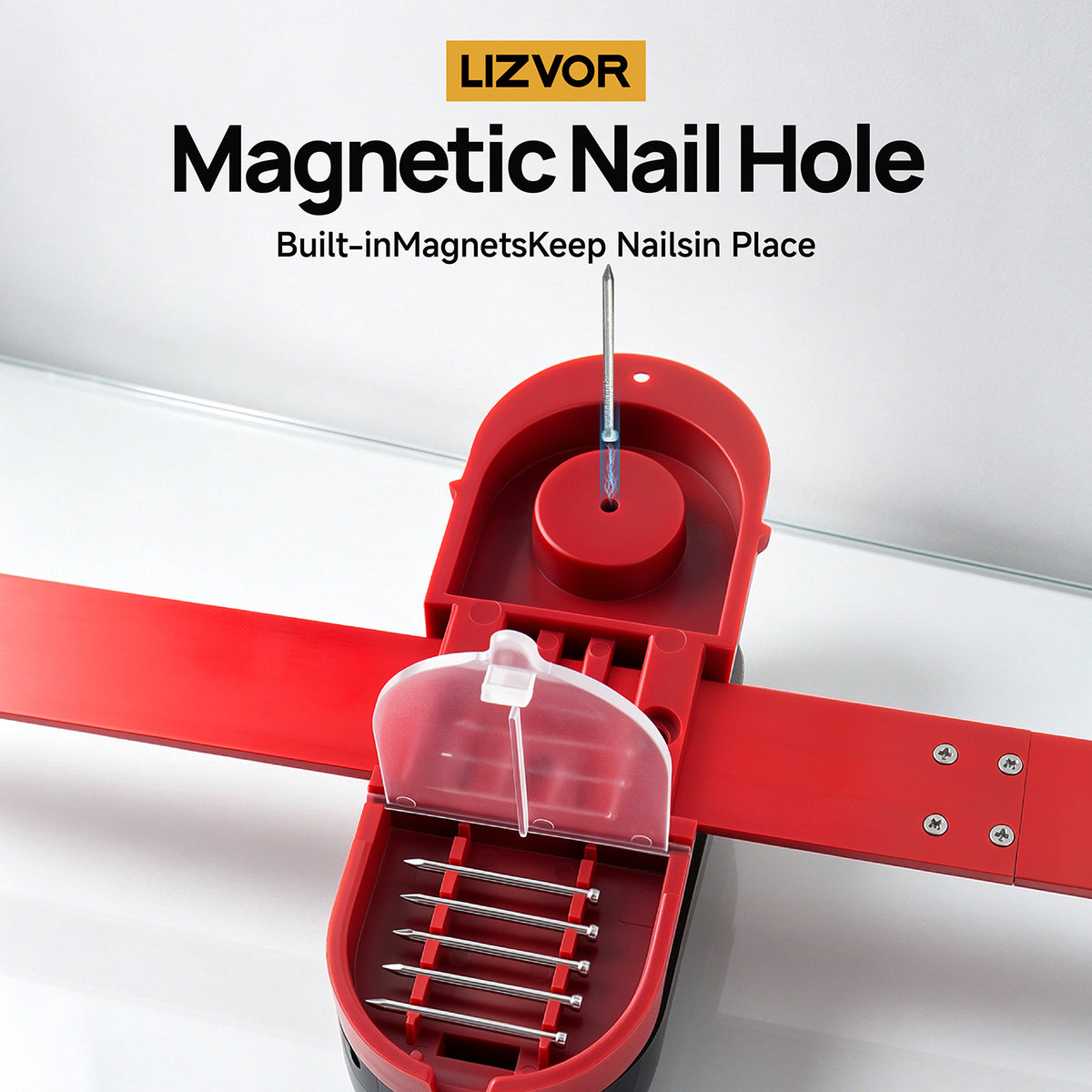 Quick Level Picture Hanger - Easy Wall Mounting Tool for Framed Artwork and Photos - Ideal for Home Decoration and DIY Projects