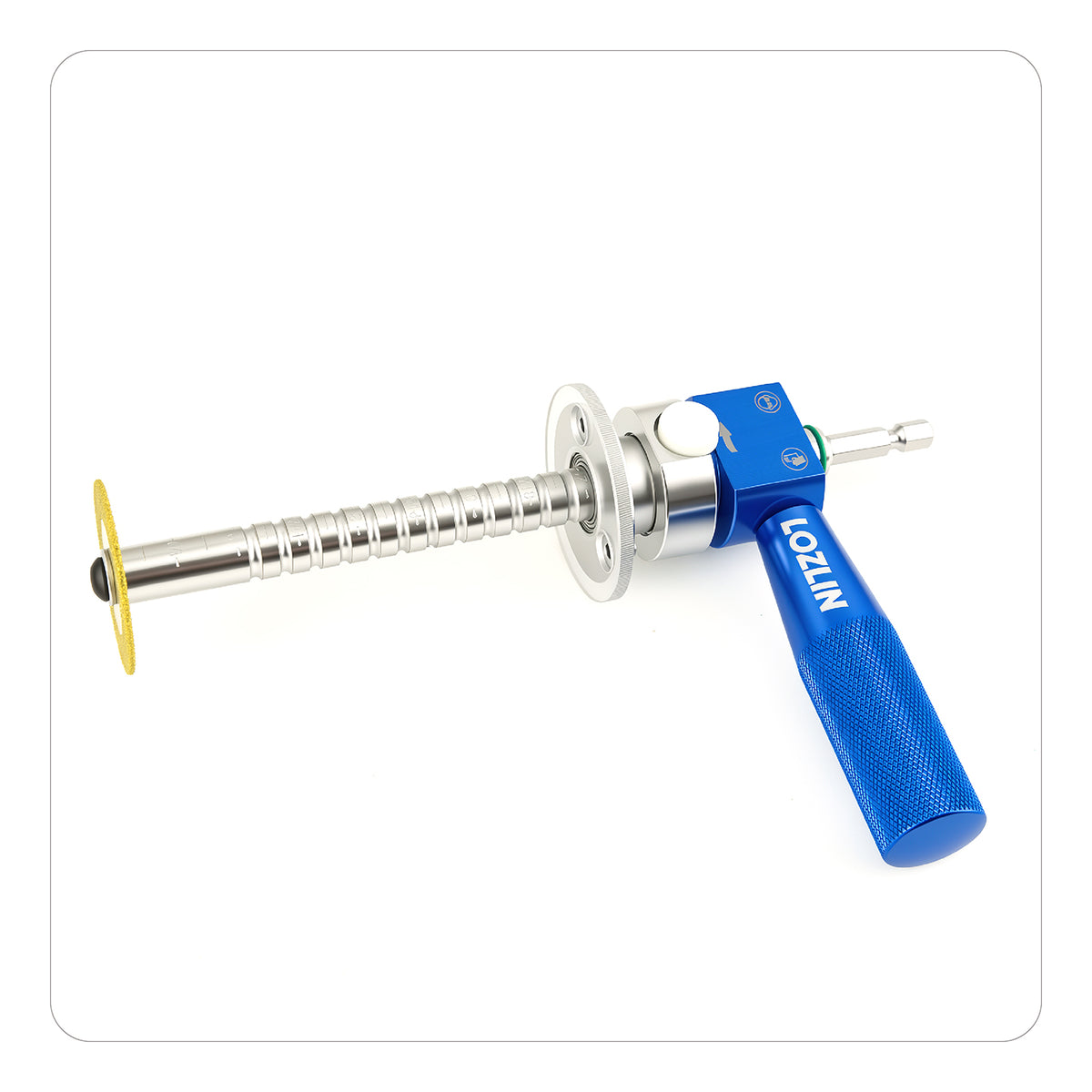 LOZLIN Portable Multi-Function Pipe Cutter, Adjustable Inner Wall Cutting Tool for PVC and Drain Pipes, Home DIY Tool