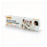 Quick Level Picture Hanger - Easy Wall Mounting Tool for Framed Artwork and Photos - Ideal for Home Decoration and DIY Projects