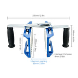 Heavy-Duty Adjustable Stone Transport Clamps, Securely Hold Stone Slabs for Transportation & Installation