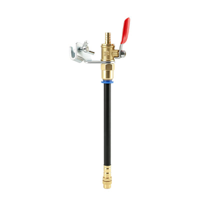Water Inlet Nozzle for Angle Grinders; Water-Cooled Cutting Accessory; Dust Control and Cooling Spray Fitting for Stone Cutting