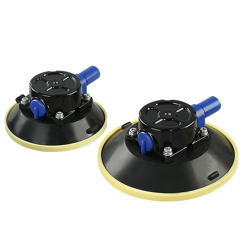 4,5" - 6" Vakuum-Saugnapf mit Handpumpe - Kofferraum-Montagewerkzeug für Autoreparatur und Heimwerken - Hebevorrichtung für mehrere Oberflächen für Glas/Fliesen/Stein