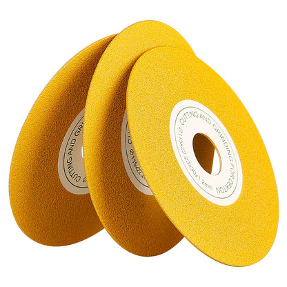 4.5"(115 mm) Diamond Grinding Pads 22.23 mm - Flat/45° Chamfering/Sanding Discs for Tile, Ceramic, Marble, Stone - Extra Wide Cutting Pads for Angle Grinder Tools