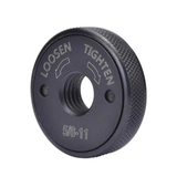 Self-Tightening Lock Nut 5/8"-11 M14 M10 Thread Flange Nut, 1-5/8" OD 1/2" Height, Anti-Loosening Fastener for Portable Angle Grinder