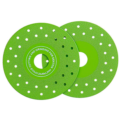 LOZLIN 115mm Diamond saw blades for cutting and grinding tile and marble, 45 degree chamfered diamond saw blades