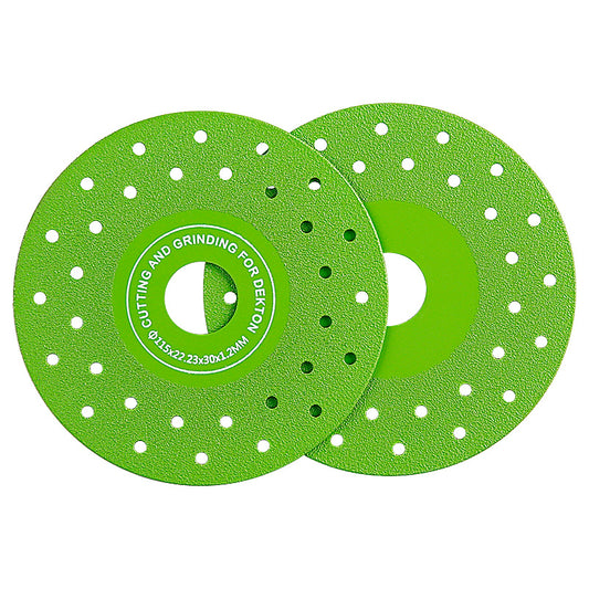 LOZLIN 115mm Diamond saw blades for cutting and grinding tile and marble, 45 degree chamfered diamond saw blades