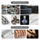 6mm Shank Diamond Grinding Head Set - Rotary Tool Bits for Metal Grinding, Stone Carving & Steel Deburring Engraving Tools