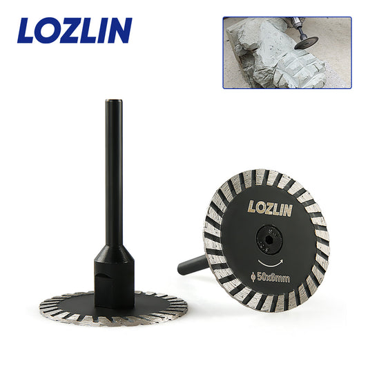 3PCS 2" (5cm) Diamond Mini Saw Blades - Precision Cutting & Engraving for Marble, Granite & Stone - Straight Grinder Mounted Stone Carving Tools