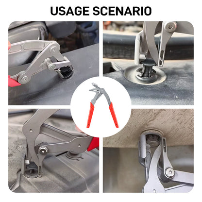 New Auto Fastener Clip Removal Pliers - Heavy-Duty MetalQuick-Release Tool, Non-Destructive Removal Tool forFasteners and Clips, Automotive Repair Specialized Tool,Essential Outdoor Emergency Tool Hardware
