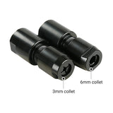 3 MM &amp; 6 MM (1/8" &amp; 1/4") Winkelschleifer-auf-Geradschleifer-Adapter - 5/8-11 M10-Gewindekonverter für DeWalt/Makita - Zubehör für Drehbits