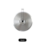 3/4/5 Zoll Aluminium-Polier-Stützteller mit klebriger Scheibe – 5/8-11 M10 M14 M16 Gewinde Winkelschleifer-Zubehör, Nylonverstärktes, langlebiges Design für Oberflächenbearbeitung, Schleifen und Polieren – Universal-Werkzeugadapter