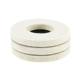 LOZLIN 5" Wool Polishing Wheel | Angle Grinder Buffing Disc for Metal & Glass, 1/3PCS Options