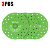 LOZLIN 3Pcs 115mm Diamond Saw Blades, for Glass, Marble, Ceramic Tile, Jade and Crystal Grinding & Cutting