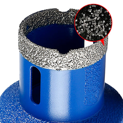 Double Layer Diamond Drill Bit for Countertop Sink Installation - For Tile, Quartz, Marble & Stone - Perfect for Kitchen/Bathroom Sink & Sewer Drain Drilling