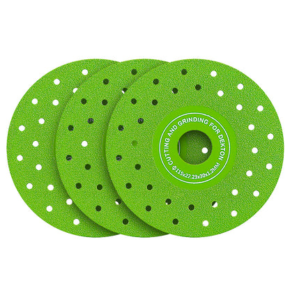 LOZLIN 115mm Diamond saw blades for cutting and grinding tile and marble, 45 degree chamfered diamond saw blades